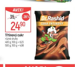 Třtinový cukr Dr. Rashid