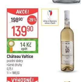 Château Valtice pozdní sběry