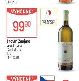 Znovín Znojmo jakostní vína