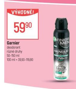 Garnier deodorant
