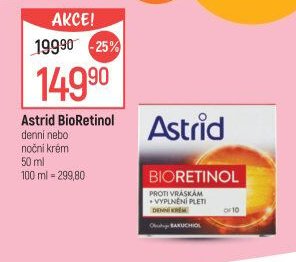 Astrid BioRetinol denní nebo noční krém