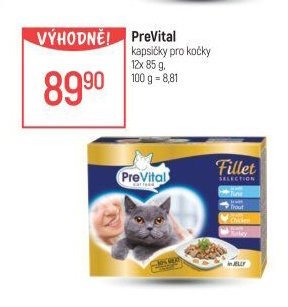 PreVital kapsičky pro kočky