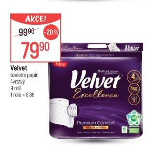 Velvet toaletní papír