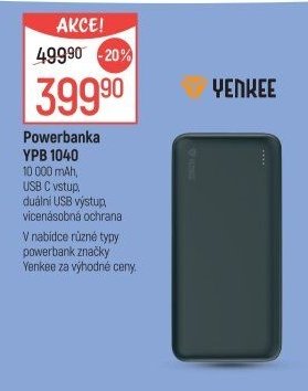 Powerbanka YPB 1040