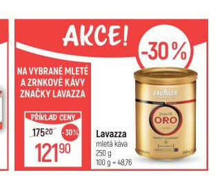 Lavazza mletá káva