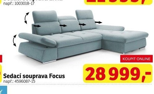 Sedací souprava Focus - ASKO akcniletaky.com
