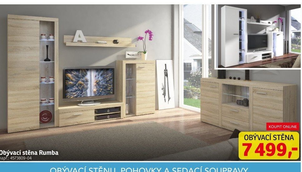 Obývací stěna Rumba - ASKO akcniletaky.com