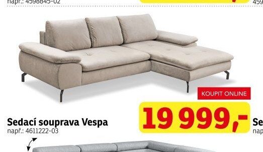Sedací souprava Vespa - ASKO akcniletaky.com