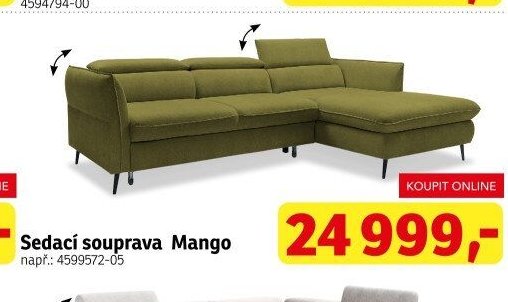 Sedací souprava Mango - ASKO akcniletaky.com