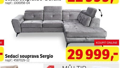 Sedací souprava Sergio - ASKO akcniletaky.com