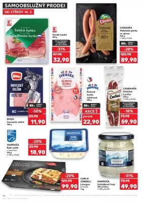 akční leták Kaufland 14.2.2024-20.2.2024