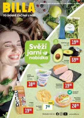 akční leták BILLA 12.2.2024-3.3.2024
