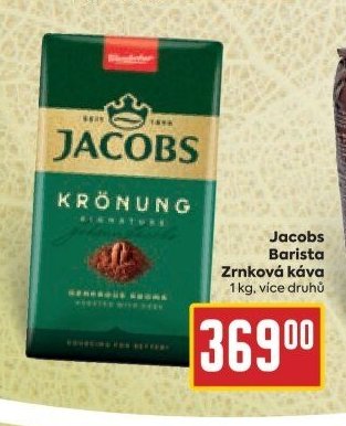 Jacobs Barista Zrnková káva