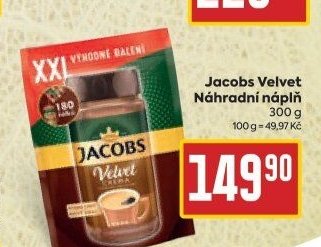 Jacobs Velvet Náhradní náplň
