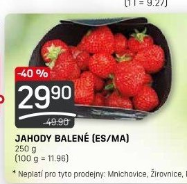 JAHODY BALENÉ (ES/MA)