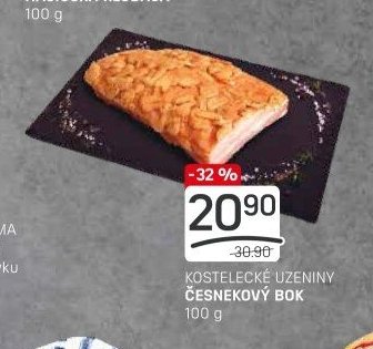 KOSTELECKÉ UZENINY ČESNEKOVÝ BOK