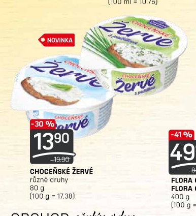 CHOCEŇSKÉ ŽERVÉ