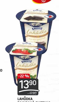 LAHŮDKA ZAKYSANÁ SMETANA