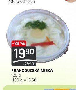 FRANCOUZSKÁ MISKA