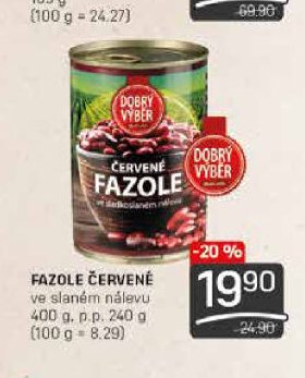 Fazole červené