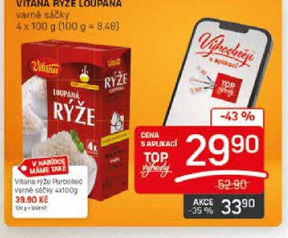 Vitana rýže loupaná
