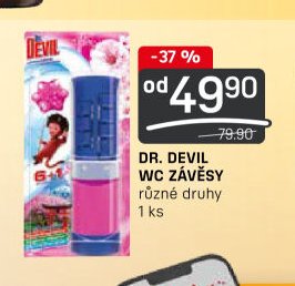 Dr. Devil WC závěsy různé druhy