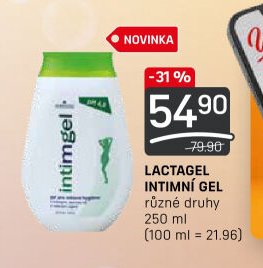 Intimigel intimní gel různé druhy 250 ml