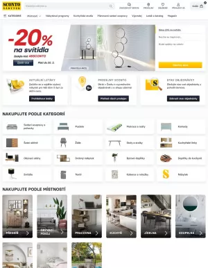 akční leták Sconto nábytek 13.2.2024-19.2.2024