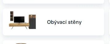 Obývací stěny