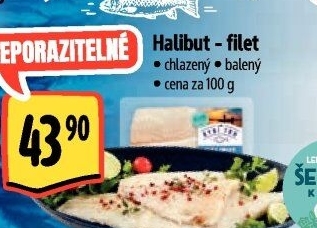 Halibut filety Albert