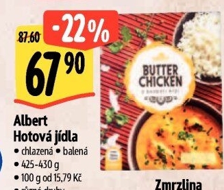 Hotová jídla chlazená Albert