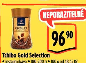 Instantní káva Tchibo Gold Selection
