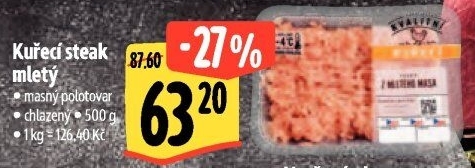 Kuřecí steak mletý Albert