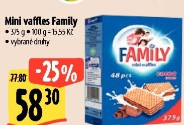 Mini oplatky Family Karmela