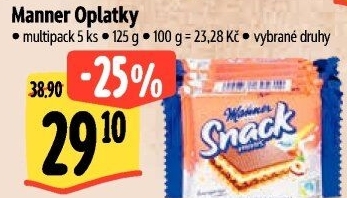 Oplatky Snack Manner