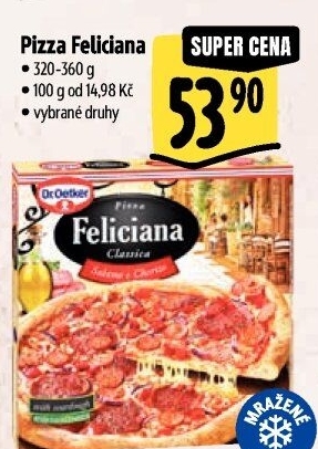 Pizza mražená FelicianaDr. Oetker