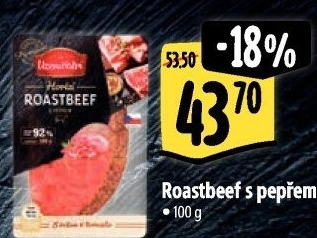 Roastbeef s pepřem Albertovo uzenářství
