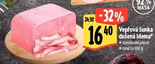 Šunka vepřová dušená standard Idema