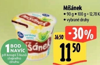 Tvarohová svačinka Míšánek Olma