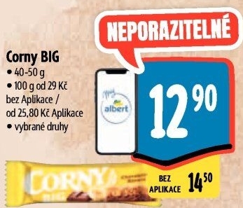 Tyčinka cereální BIG Corny