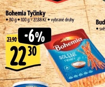 Tyčinky Bohemia
