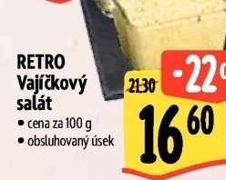 Vajíčkový salát Albert Retro