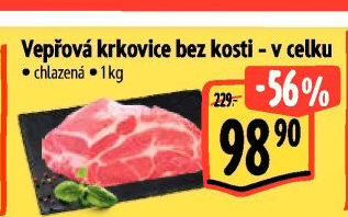 Vepřová krkovice bez kosti