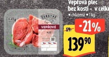 Vepřová plec bez kosti Albert
