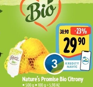 Citrony bio Nature'