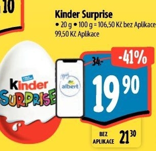 Čokoládové vajíčko s překvapením Kinder Surprise