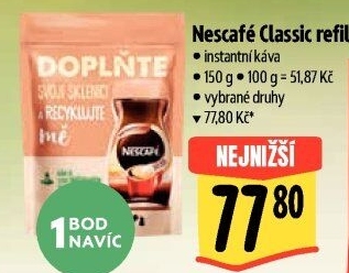 Instantní káva Nescafé Classic