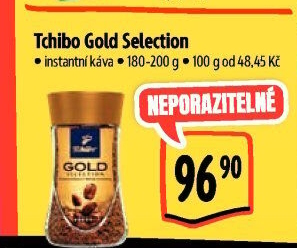 Instantní káva Tchibo Gold Selection