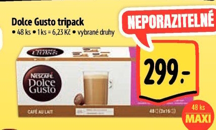 Kapsle Dolce Gusto Nescafé