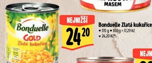 Kukuřice sterilovaná Gold Bonduelle